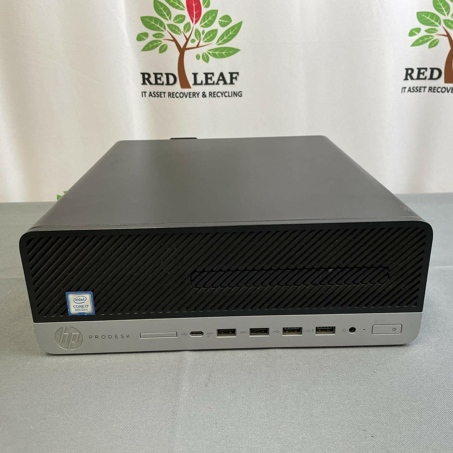 HP ProDesk 600 G4 SFF, Core i7-8700, 16GB RAM, 256GB NVMe, Win 11 Pro, No Wi-Fi