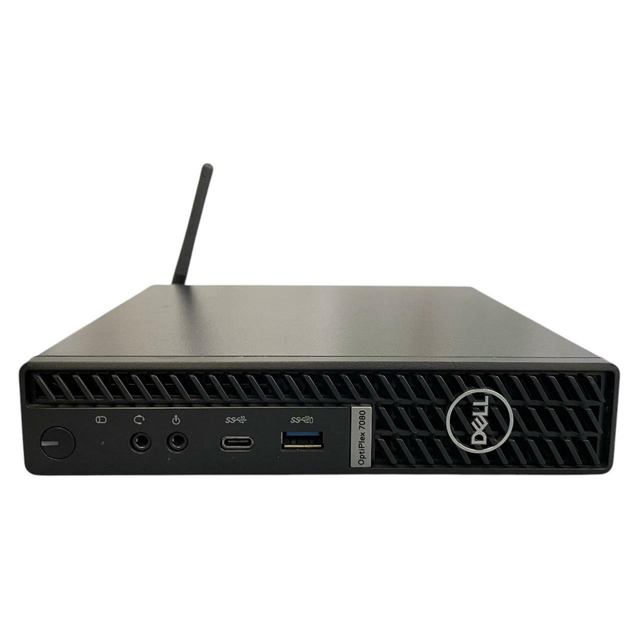 Dell OptiPlex 7080 Micro, Core i5-10500T 16GB 256GB NVMe, Windows 11 Pro, Wi-Fi