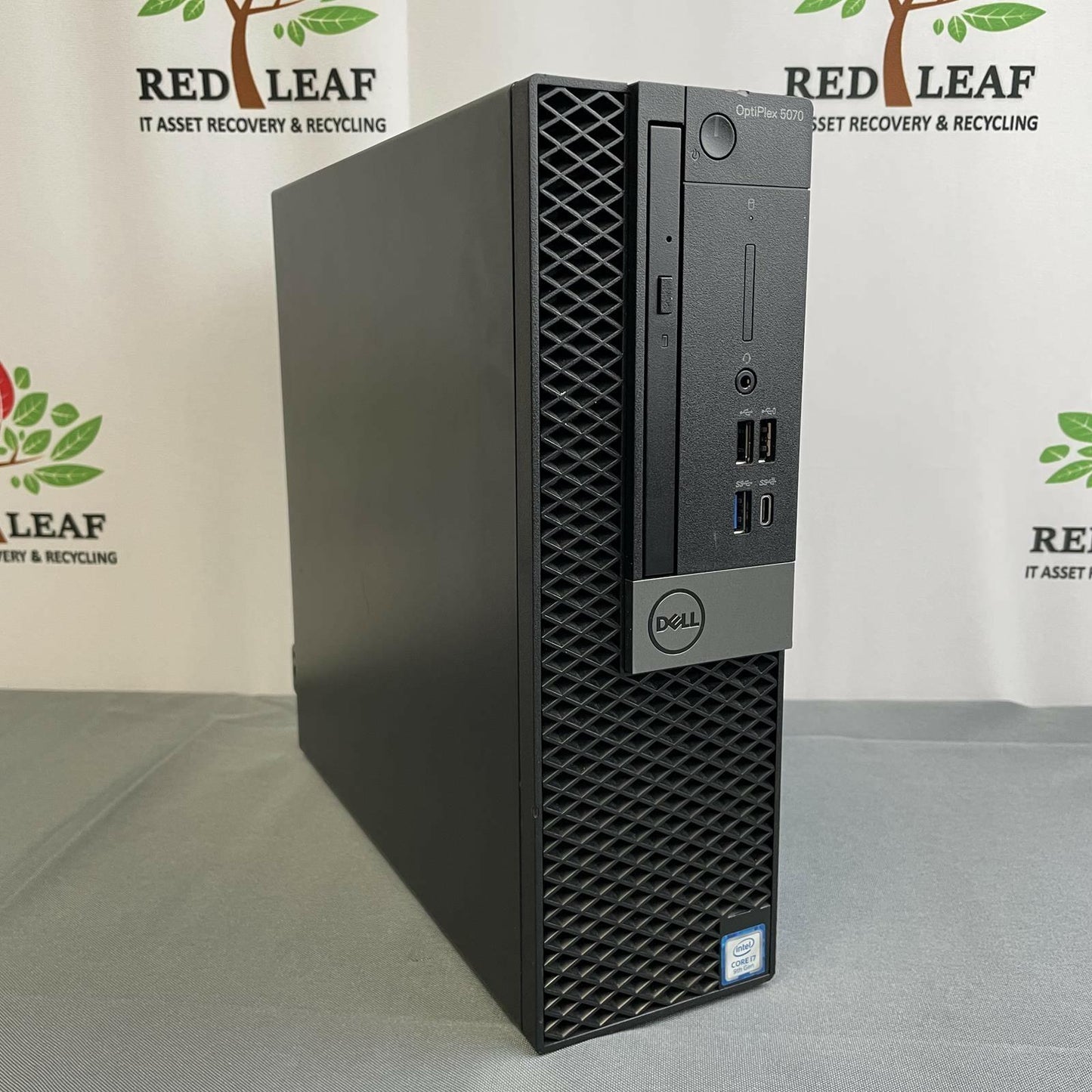 Dell OptiPlex 5070 SFF, Core i7-9700. 16GB DDR4, 256GB NVMe, Windows 11 Pro