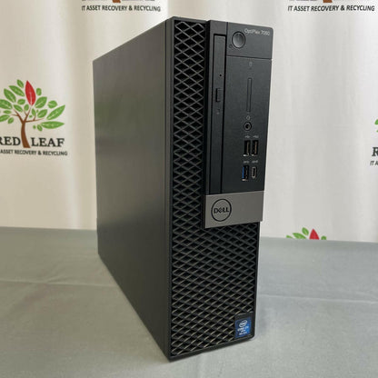 Dell OptiPlex 7060 SFF, Core i7-8700. 16GB, 256GB NVMe, Windows 11 Pro, No Wi-Fi