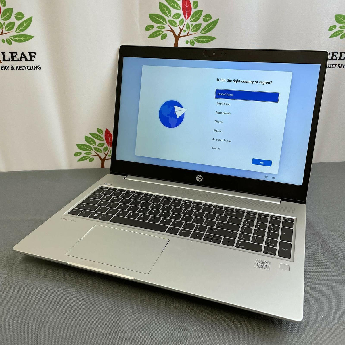 HP ProBook 450 G7, Core i5-10210U, 8GB, 256GB NVMe, Win 11 Pro | Very Good