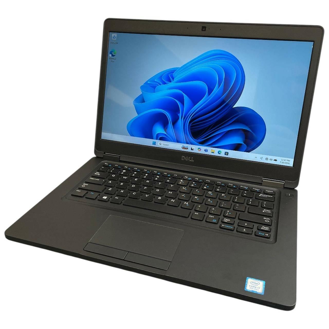 Dell Latitude 5490 14 in FHD Touchscreen, i7-8650U, 16 GB, 256GB NVMe | Grade B