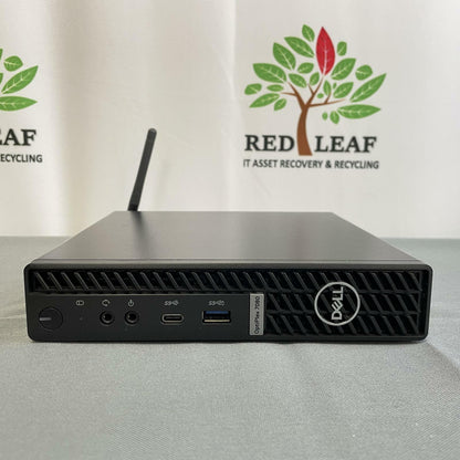 Dell OptiPlex 7080 Micro, Core i5-10500T 16GB 256GB NVMe, Windows 11 Pro, Wi-Fi