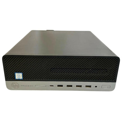 HP ProDesk 600 G4 SFF, Core i7-8700, 16GB RAM, 256GB NVMe, Win 11 Pro, No Wi-Fi