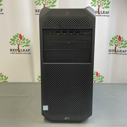 HP Z4 G4 Workstation, Intel Xeon W-2123. 16GB, 1TB NVMe, No OS, Quadro P400  | Grade B/C