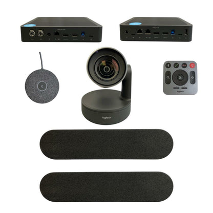 LOGITECH Rally Plus Conference Camera System Dual-Speakers and 1 Mic Pod