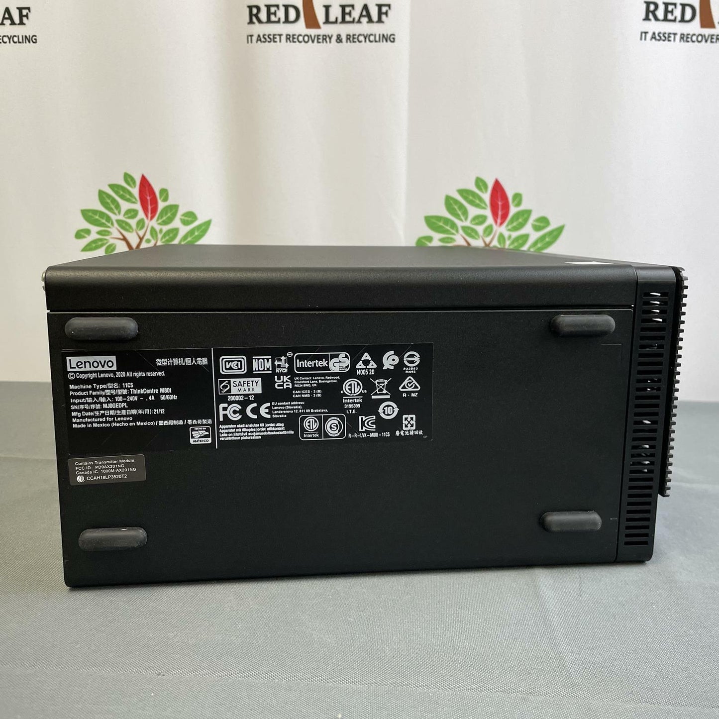 Lenovo ThinkCentre M80T, Core i5-10500. 8GB RAM, 256GB NVMe, Windows 11 Pro