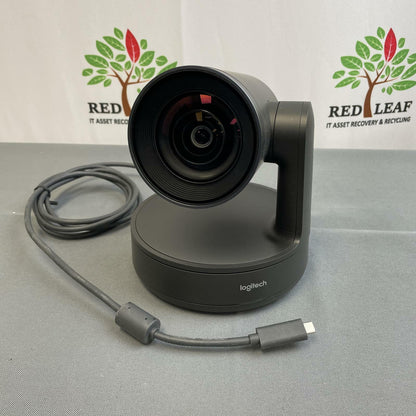 LOGITECH Rally Plus Conference Camera System Dual-Speakers and 1 Mic Pod