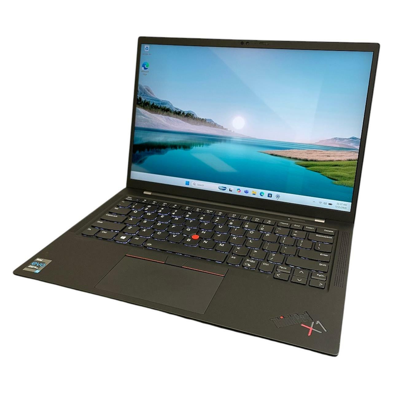 Lenovo ThinkPad X1 Carbon Gen 9 14" 4K, Core i7-1185G7, 16GB, 512GB NVMe, Win 11