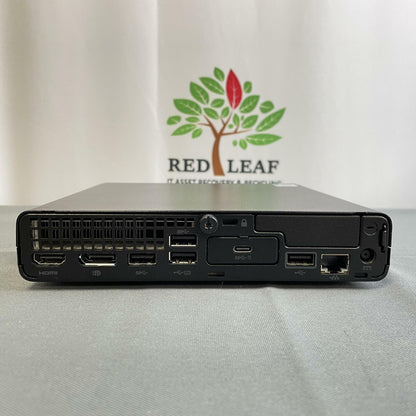 HP ProDesk 400 G6 Mini, Core i5 10500T 8GB RAM, 256GB NVMe Win 11 Pro, Wi-Fi