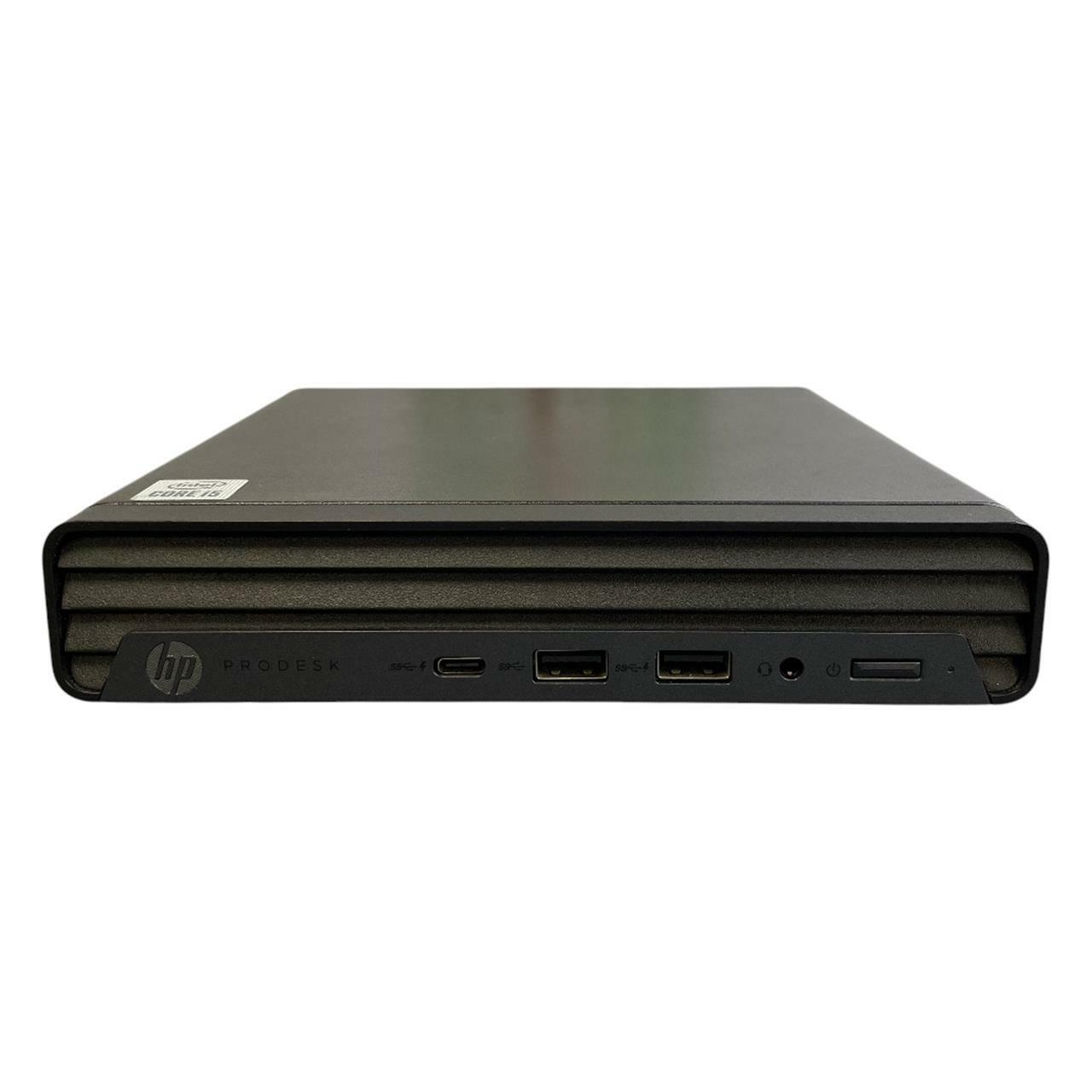 HP ProDesk 400 G6 Mini, Core i5 10500T 8GB RAM, 256GB NVMe Win 11 Pro, Wi-Fi